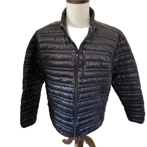 Patagonia Other - Patagonia Down Ultralight Nano Packable Jacket, Black Quilted Insulated Coat